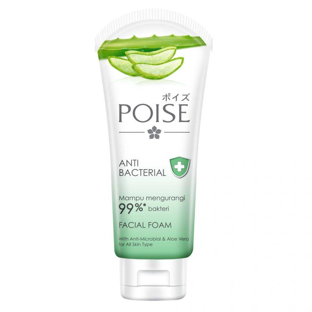Poise Facial Foam Anti Bacterial (shopee.co.id/toko.bersahaja)