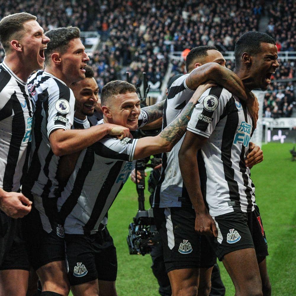 selebrasi gol pemain Newcastle United (twitter.com/NUFC)