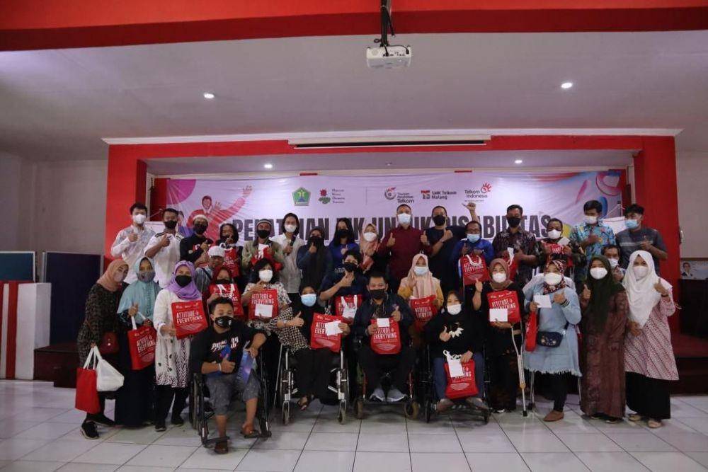 Program Bridging the Disability Divide through Digital Technologies Telkom junjung inklusivitas (Dok. Telkom)