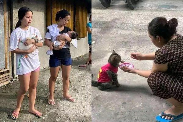 12 Potret Cara Orang Momong Kucing Peliharaan, Kayak Anak Sendiri