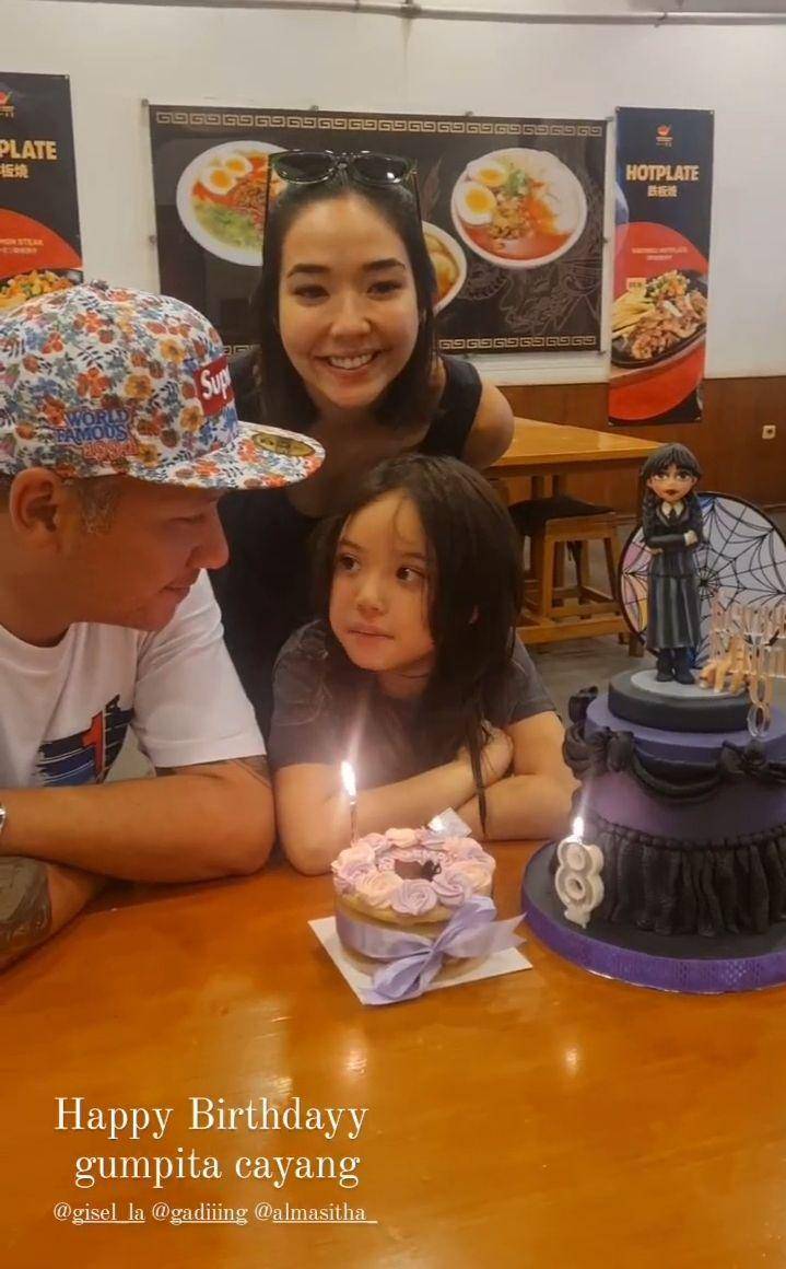 potret ultah ke-8 Gempita (instagram.com/marcellinawijaya)