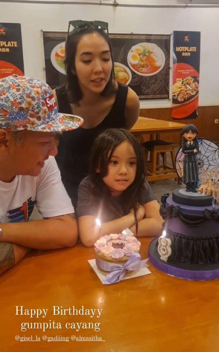 potret ultah ke-8 Gempita (instagram.com/marcellinawijaya)