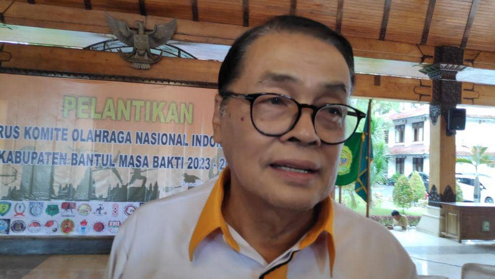 Ketua KONI Bantul, Gandung Pardiman.(IDN Times/Daruwaskita)