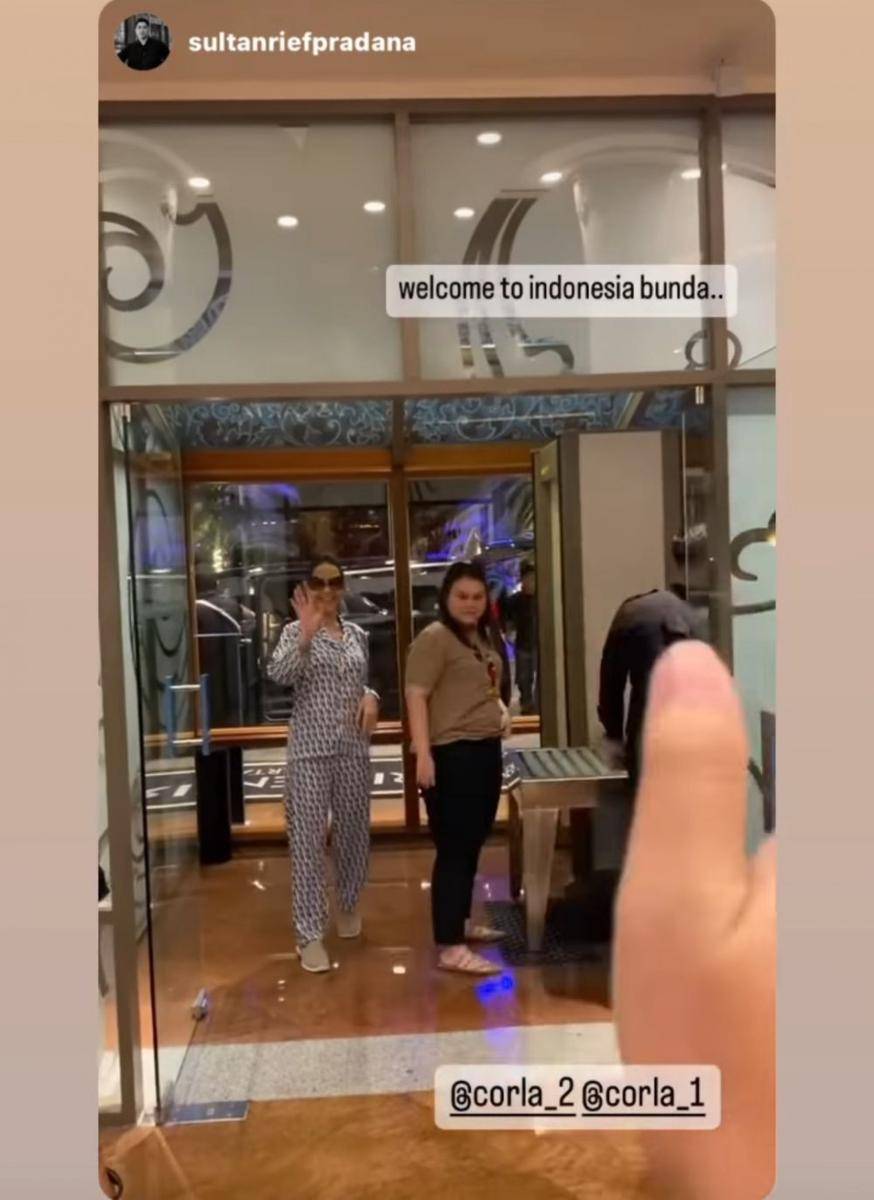 Bunda Corla (instagram.com/sultanriefpradana)