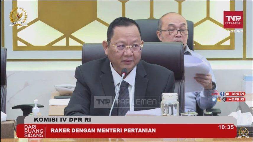 Ketua Komisi IV DPR RI, Sudin (youtube.com/Komisi IV DPR RI)
