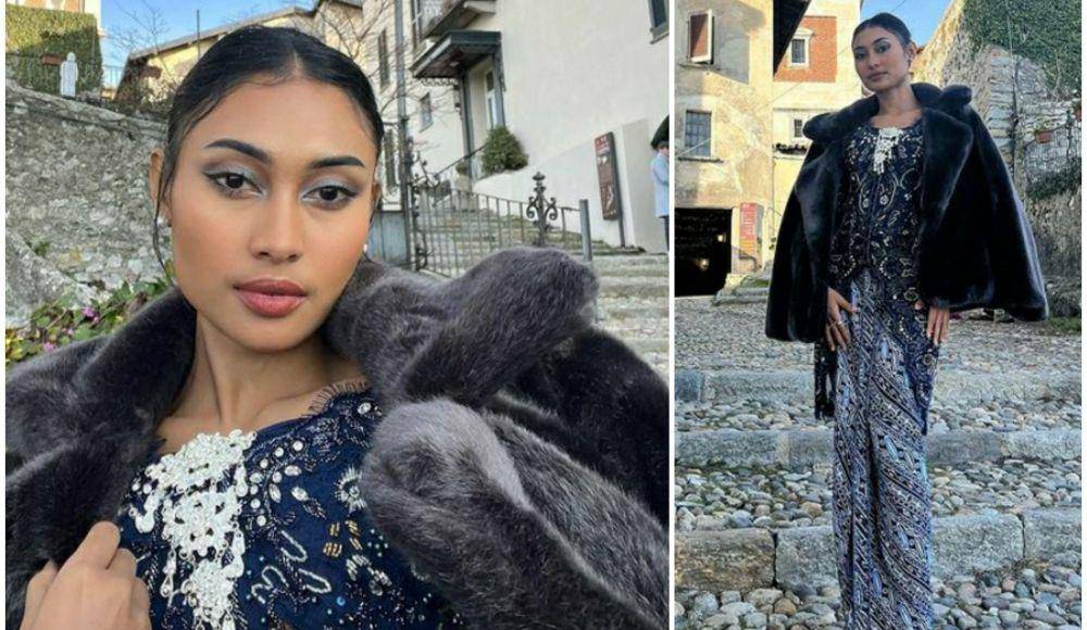Potret Novia Bachmid di Itali (instagram.com/noviabachmid)