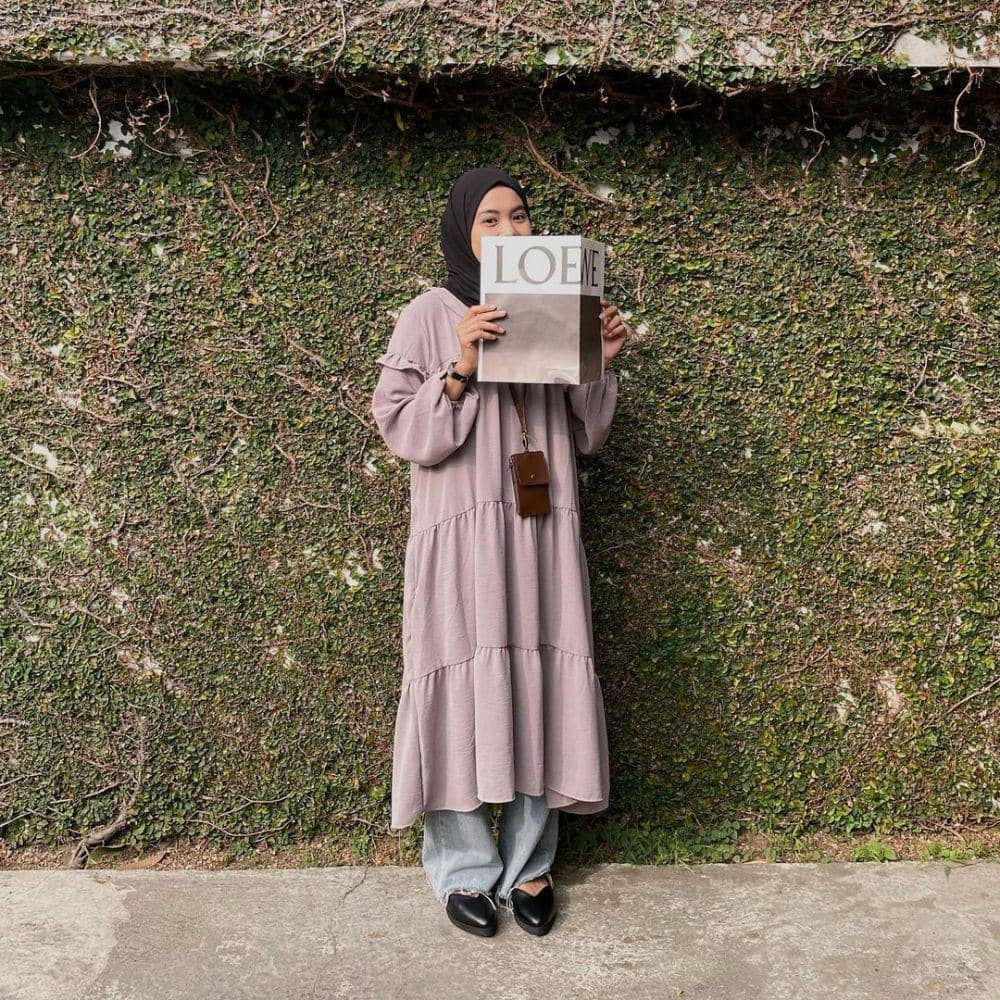 ide outfit dress ala Rahmi Apria (instagram.com/rahmi.apr)