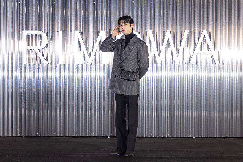 outfit semi formal ala Hwang Min Hyun (instagram.com/optimushwang)