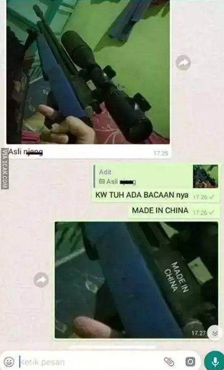 chat ketahuan pamer (1cak.com)