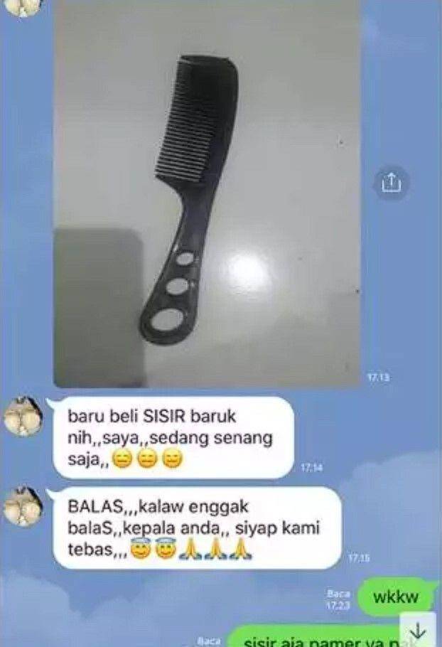 chat ketahuan pamer (instagram.com/awreceh.id)