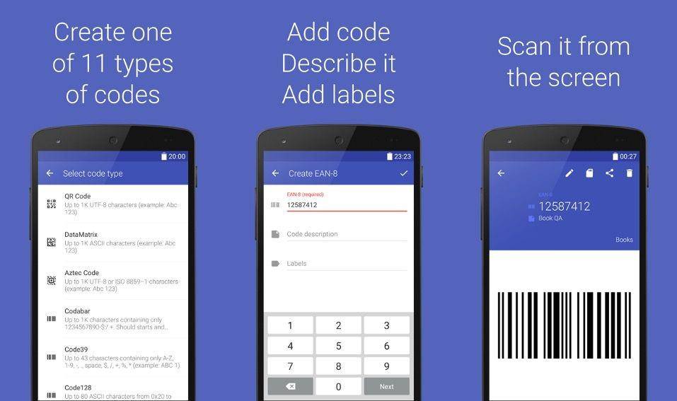 ilustrasi aplikasi Barcode Generator (play.google.com/Aeiou)