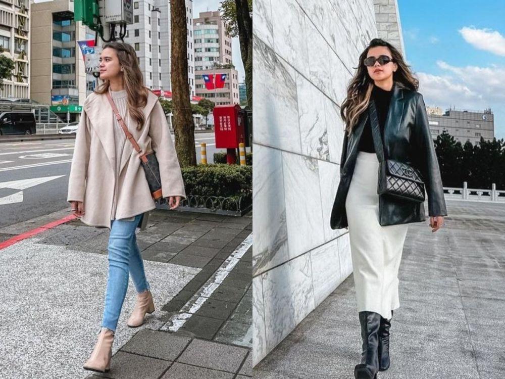 12 Inspirasi Outfit Liburan ke Luar Negeri ala Audi Marissa, Chic Abis