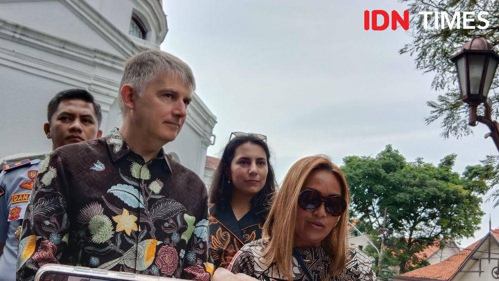 Keliling Kota Lama, Dubes Inggris Incar 4 Kerja Sama dengan Semarang