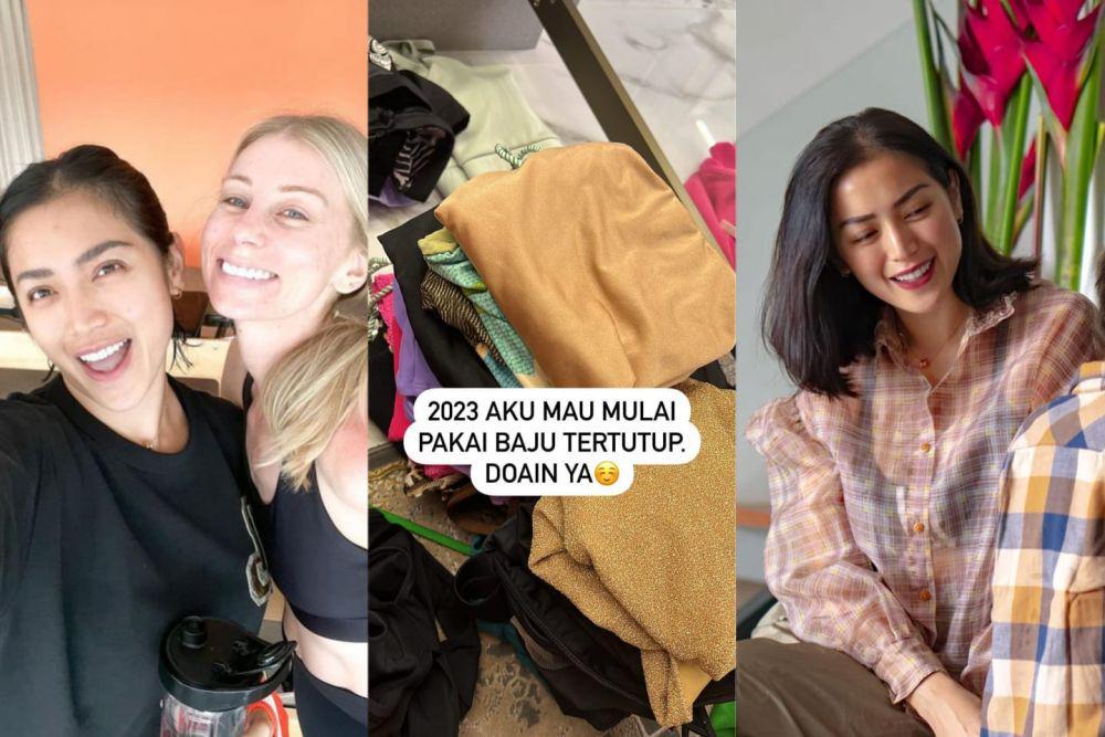 10 Potret Jessica Iskandar yang Ingin Pakai Busana Tertutup di 2023