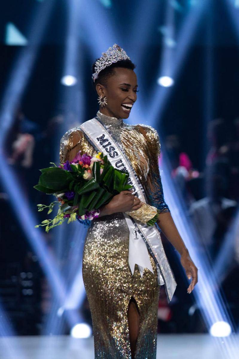 Zozibini Tunzi, Miss Universe 2019 (Dok. Miss Universe/Alex Mertz)
