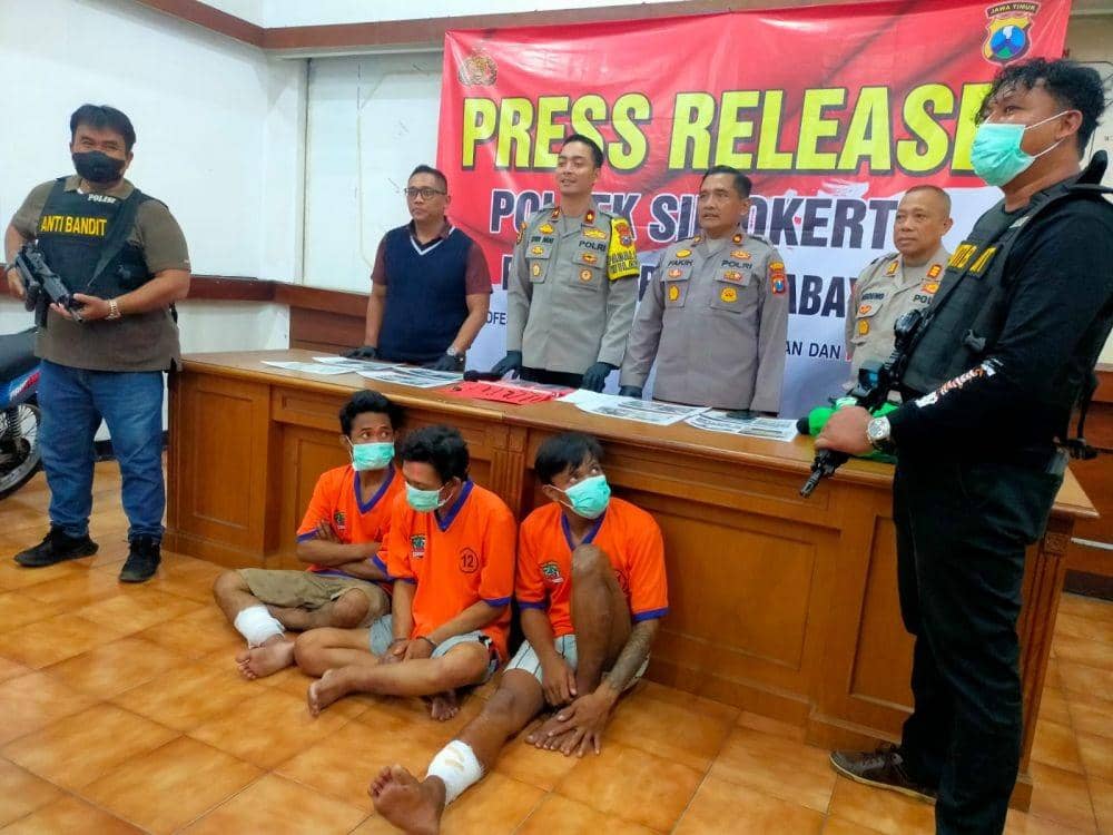 Pelaku Curanmor Nyamar Jadi Ojol, Didor Polisi