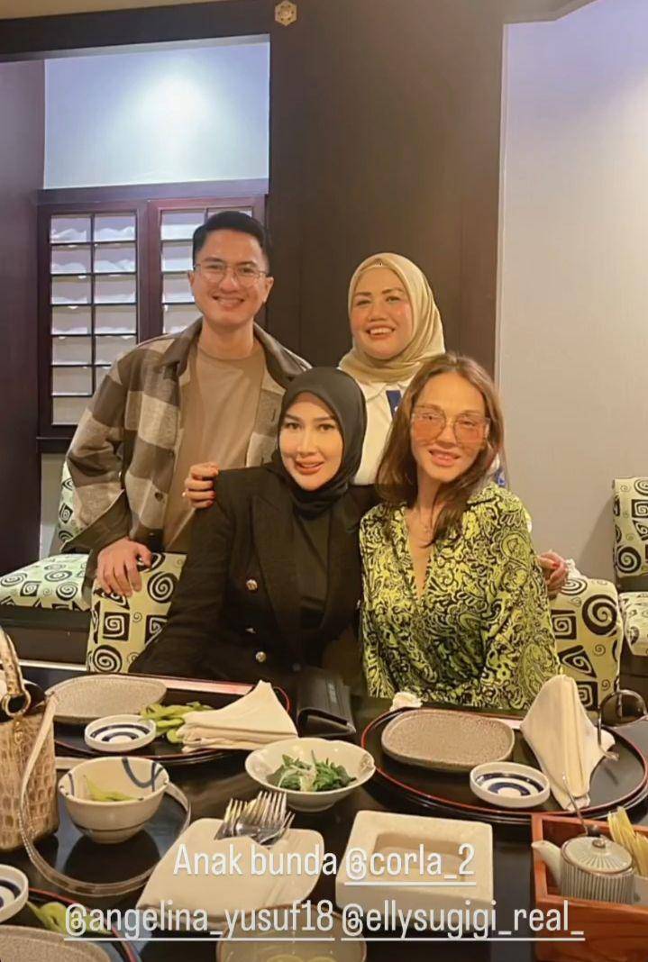 potret Bunda Corla meet up sama para artis (instagram.com/ardiansyahumar910)