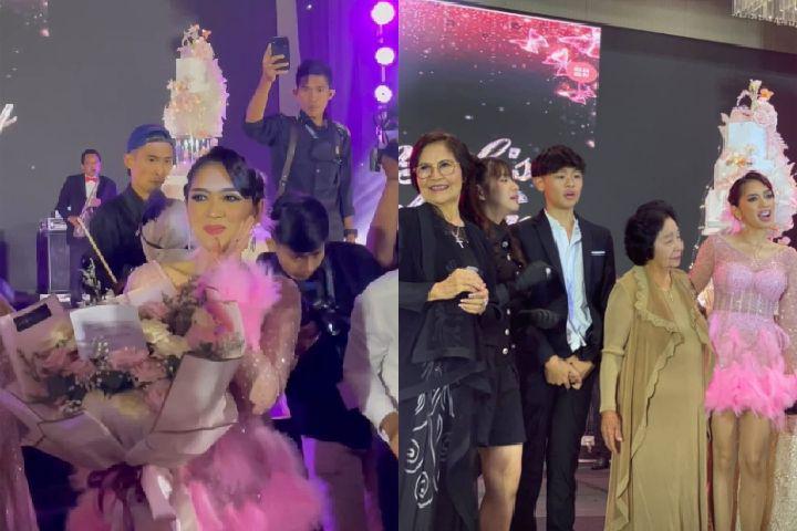 10 Potret Kemeriahan Pesta Ulang Tahun Ke-36 Angel Karamoy, Mewah!