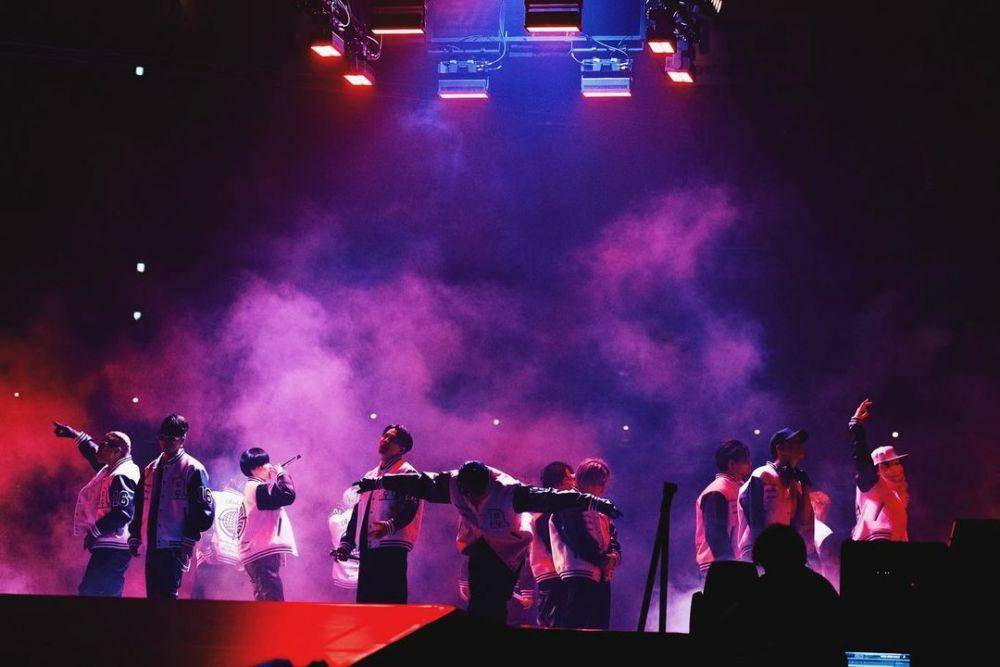Penampilan The Rampage saat konser (instagram.com/ the_rampage_official)