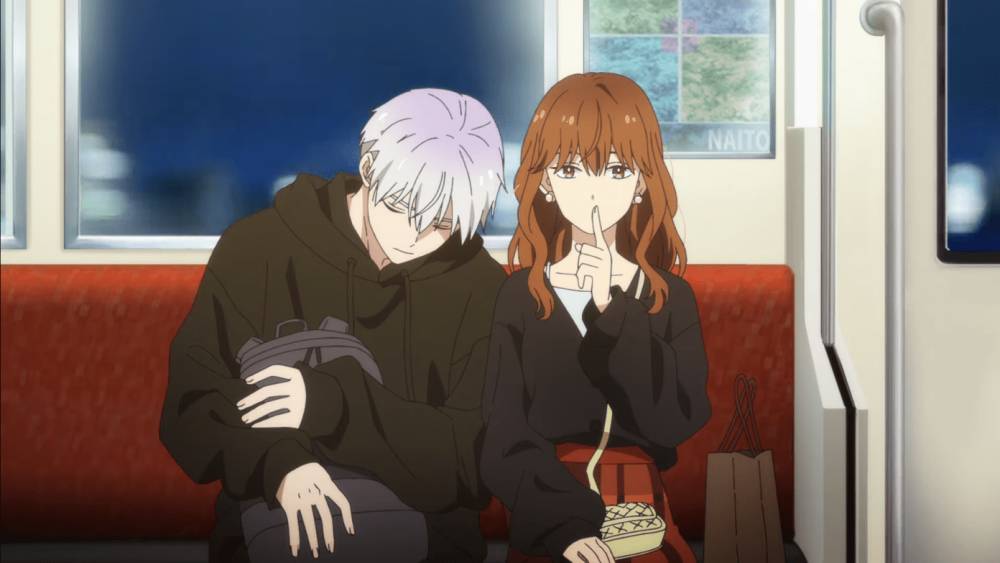 Himuro dan Fuyutsuki (dok. ZERO-G x Liber/The Ice Guy And His Cool Female Colleague)