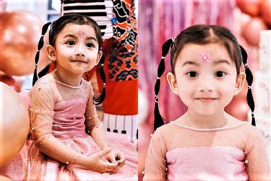 Genap 3 Tahun, 9 Potret Aleena Anak Rizky Alatas yang Jago Berpose