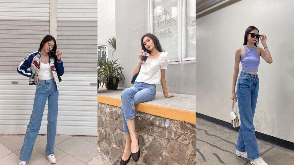 10 Ide Padu Padan Celana Jeans buat Hangout ala Fey Zee INTM