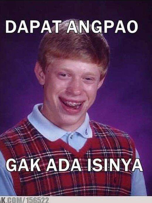 meme minta angpao Imlek (1cak.com)