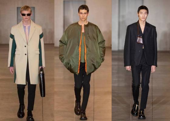 Fashion Look yang Dipamerkan di Prada Fall/Winter 2023 Menswear Collection (prada.com)