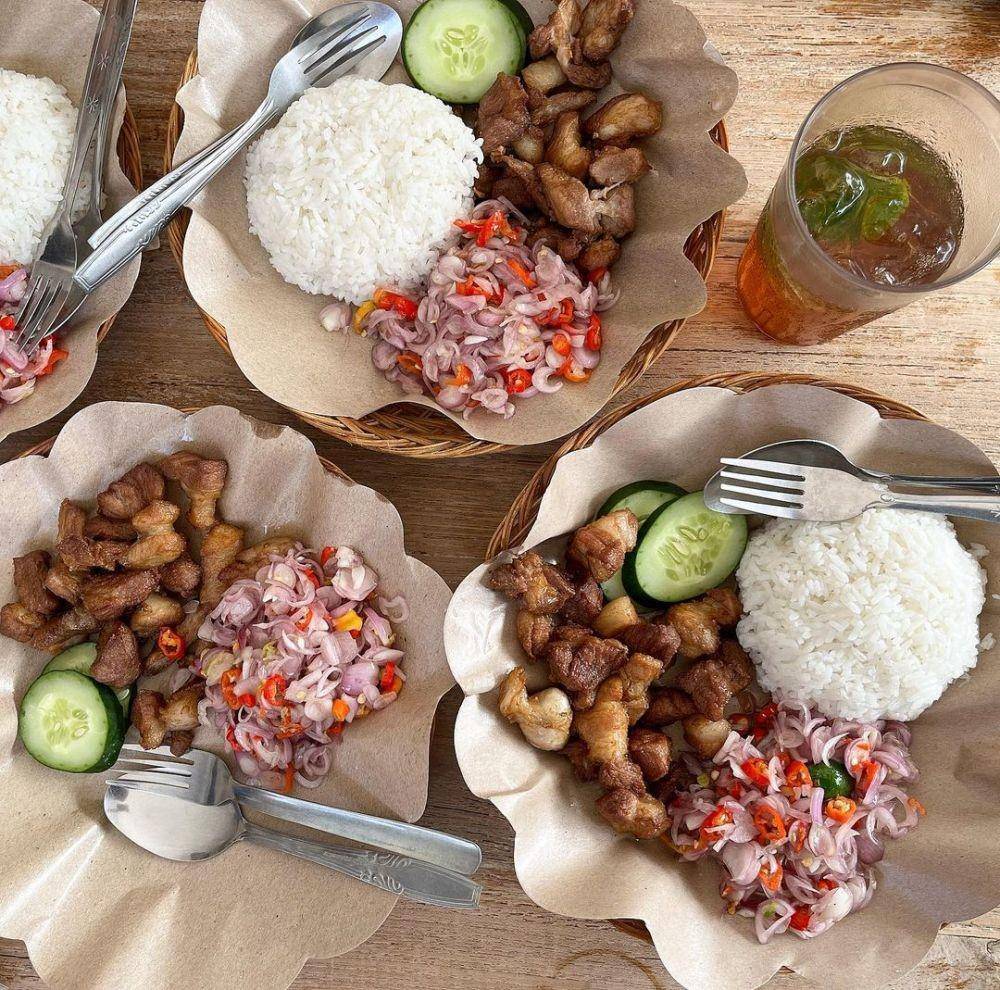 Ilustrasi babi sambal matah (instagram.com/ecw.foodjournal)