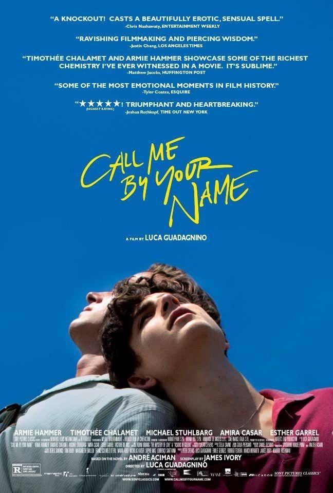 poster film Call Me By Your Name (dok. Sony Pictures/Call Me By Your Name)