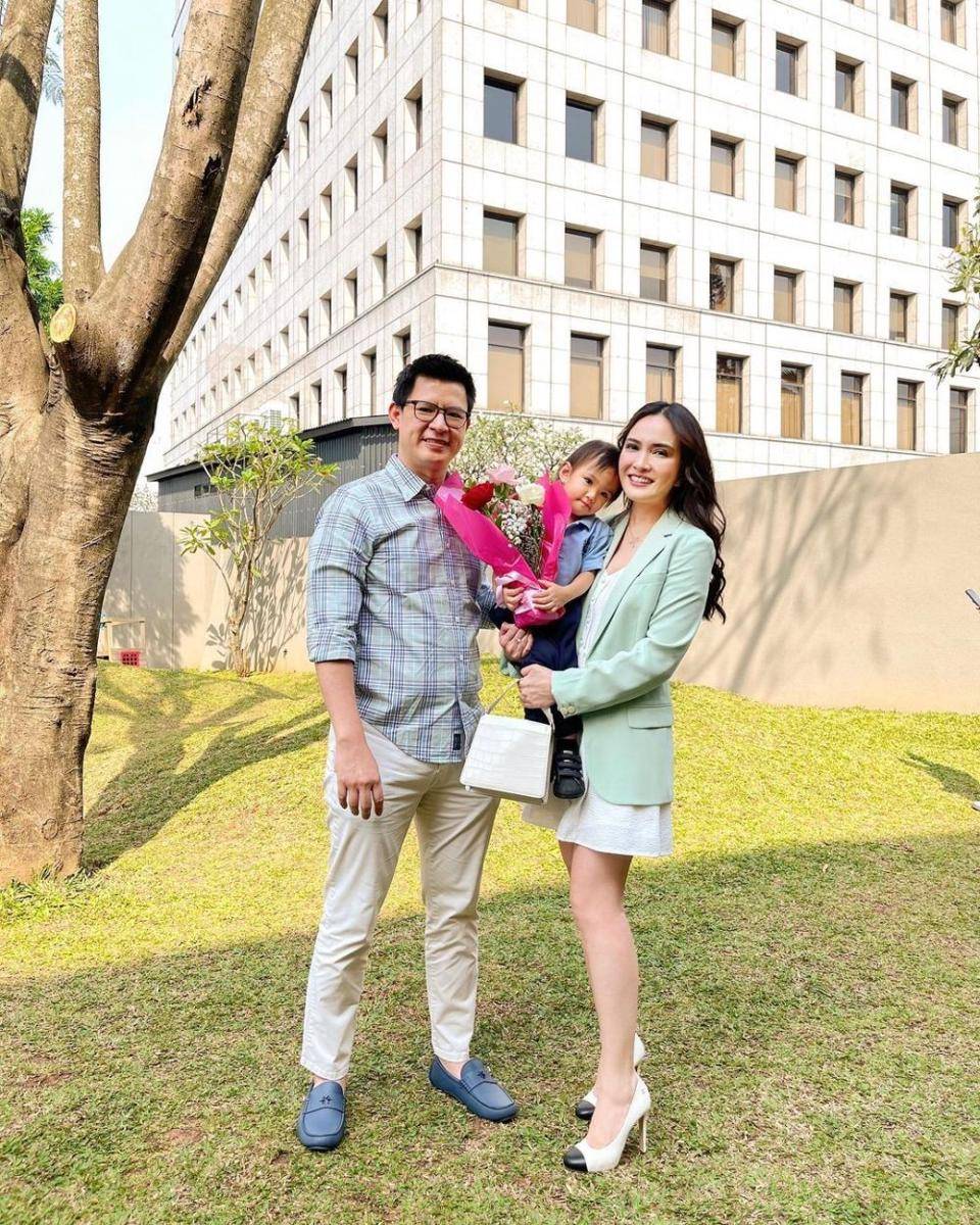 Shandy Aulia temani anak sekolah (Instagram.com/shandyaulia)