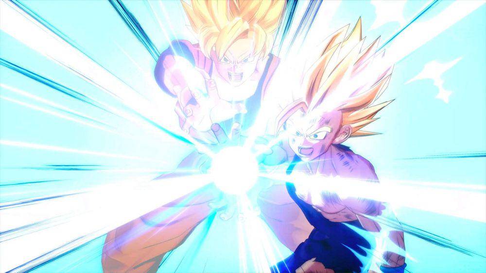 Dragon Ball Z: Kakarot tentu juga akan berkutat pada kisah bangsa Saiyan. (dok. CyberConnect2/Dragon Ball Z: Kakarot)