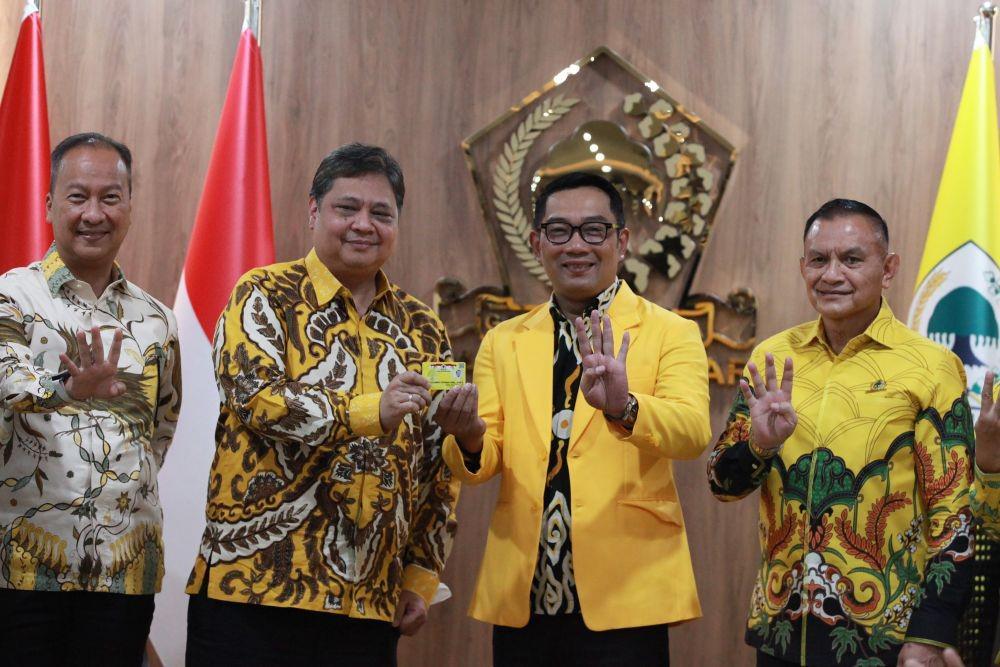 Golkar Efek, Ridwan Kamil Potensi Gilas Suara Prabowo-Anies di Jabar