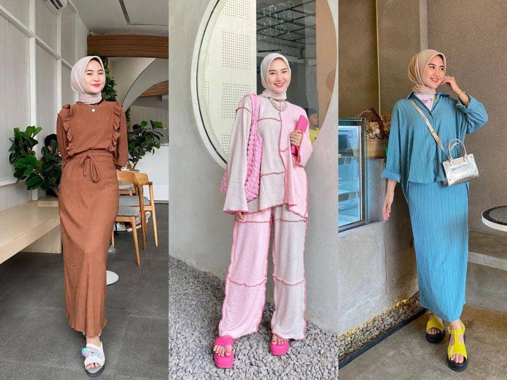 10 Ide Outfit One Set ala Selebgram Intan Ghazella, Chic Abis!