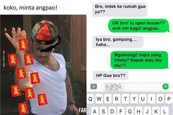11 Meme Lucu Minta Angpao, Wajib Dikeluarin Pas Imlek