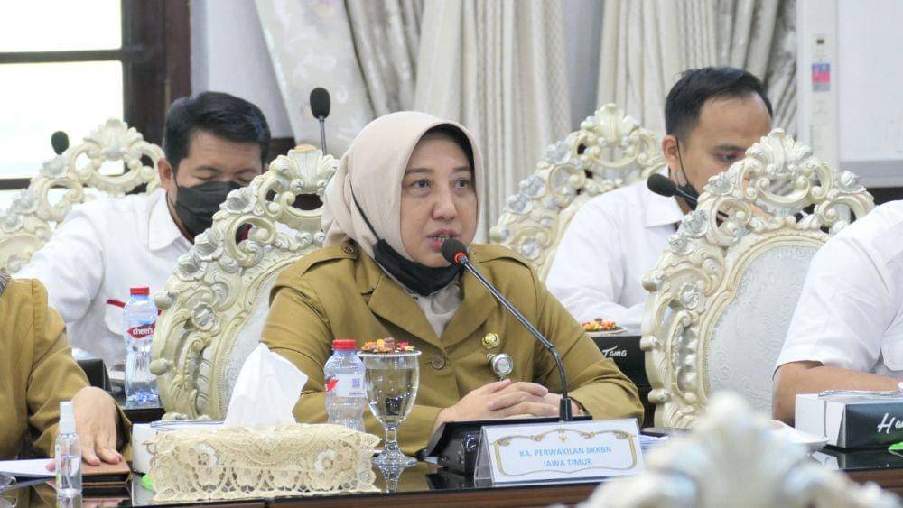 Kepala Perwakilan BKKBN Jatim, Maria Ernawati. (Dok. Humas BKKBN Jatim)