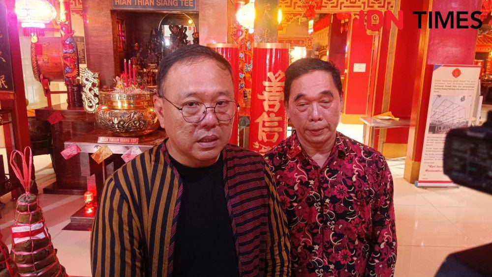 Ketua Yayasan Klenteng Hok Lay Kiong, Ronny Hermawan. (IDN Times/Imam Faishal)
