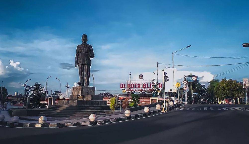 Patung Putra Sang Fajar (instagram/info_seputaran_blitar)