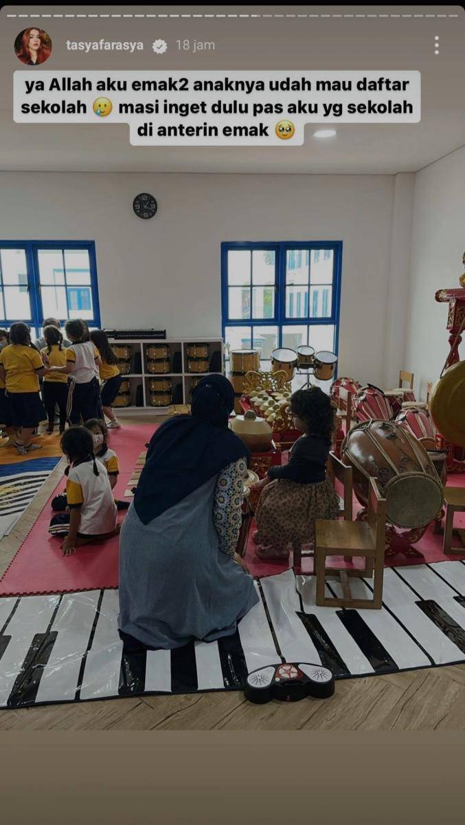 Potret Maryam yang sudah semakin besar (instagram.com/tasyafarasya)