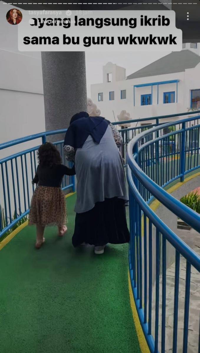 Potret Maryam yang sudah semakin besar (instagram.com/tasyafarasya)