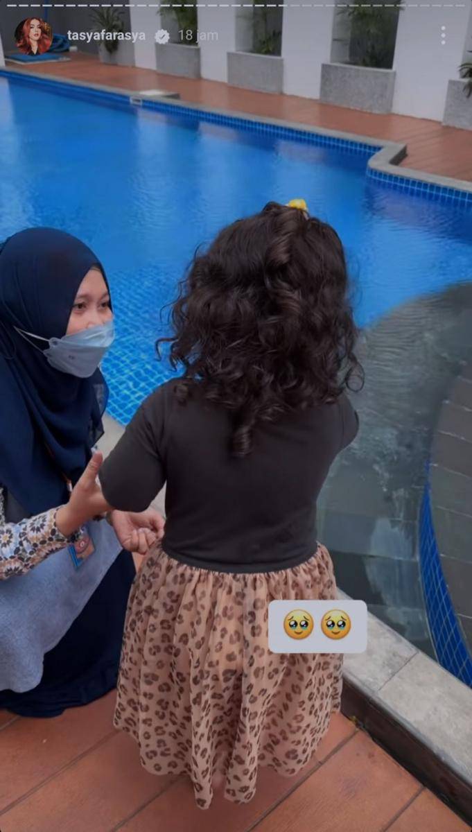 Potret Maryam yang sudah semakin besar (instagram.com/tasyafarasya)