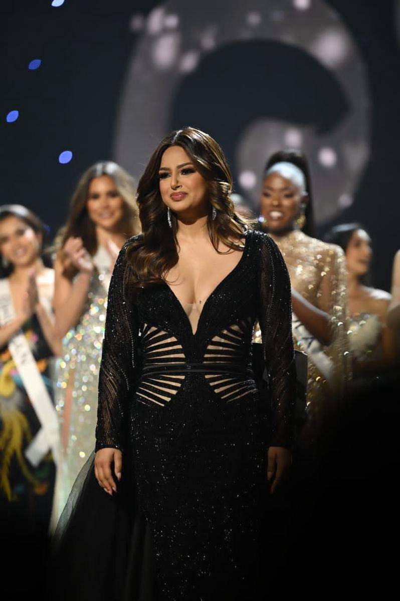 Harnaaz Sandhu di Malam Final Miss Universe 2022 (Dok. Miss Universe/BENJAMIN ASKINAS)