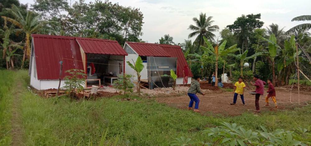 Pemprov Jabar Buat 20 Unit Rumah Berteduh untuk Korban Gempa Cianjur