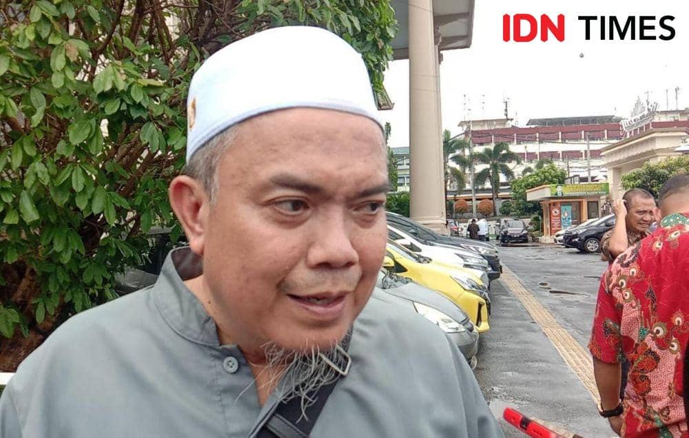 Adik terdakwa Andi Desfiandi, Firmansyah Alfian. (IDN Times/Tama Yudha Wiguna).
