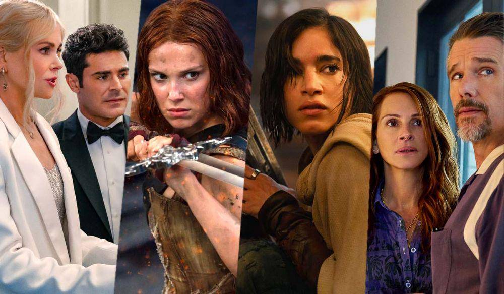 film netflix 2023 A Family Affair (dok. Netflix/A Family Affair) | Damsel (dok. Netflix/Damsel) | Rebel Moon (dok. Netflix/Rebel Moon) | Leave the World Behind (dok. Netflix/Leave the World Behind)