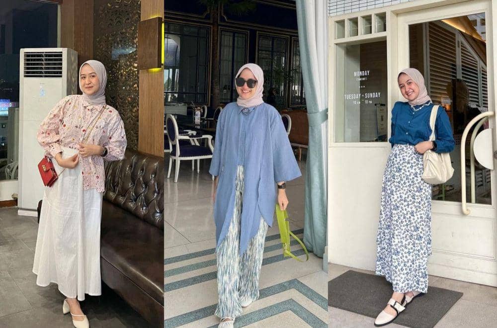 10 Inspirasi Outfit Kuliah ala Selvi Maulidia, Feminim tapi Kece