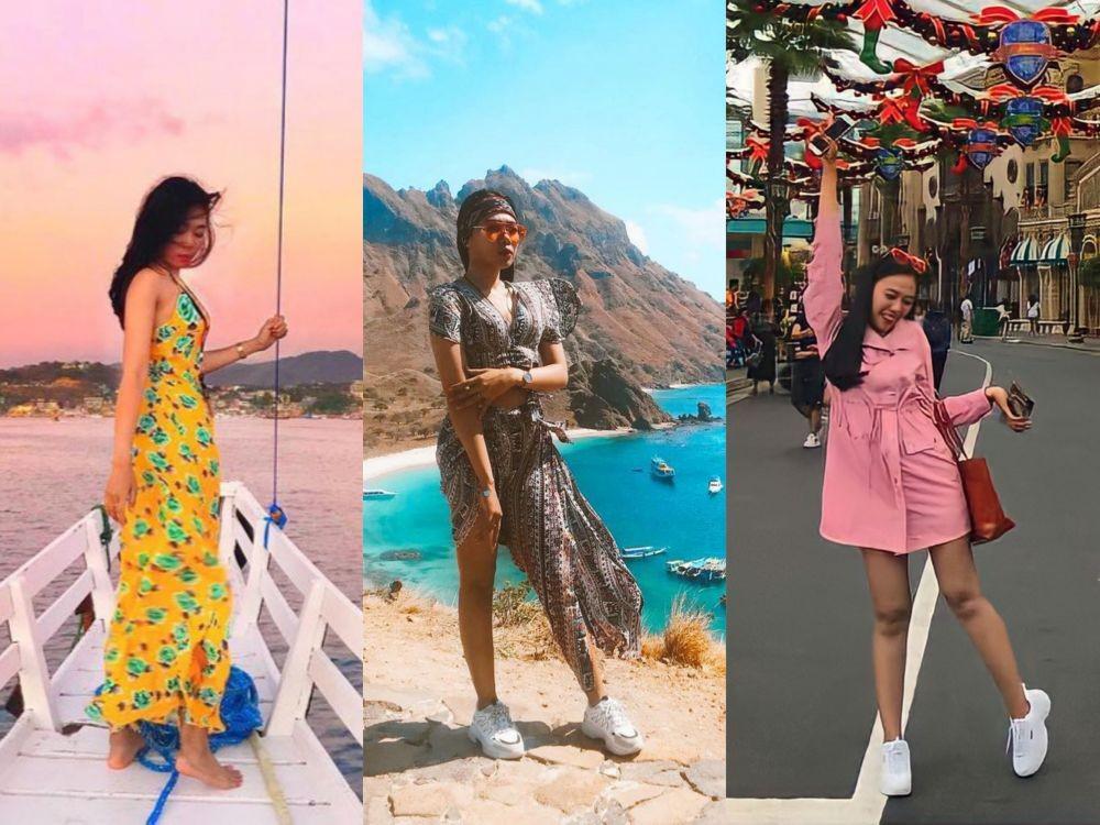 9 OOTD Liburan ala Anna MCI 10 yang Stylish Abis, Layak Ditiru!
