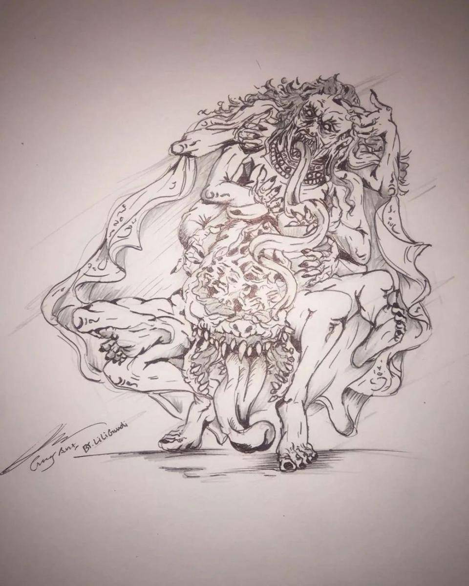 Skeetsa Ogoh-ogoh 'Gamang Hana Maya' Banjar Liligundi. (Instagram.com/pecintaogohogoh)