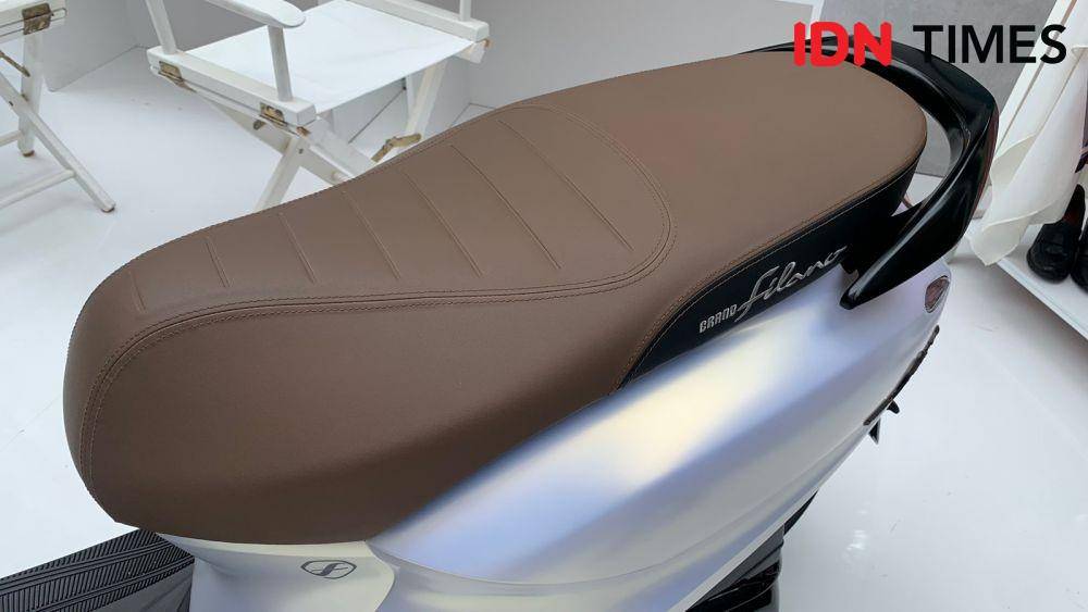 Desain jok Yamaha Grand Filano Lux (IDN Times/Fadhliansyah)