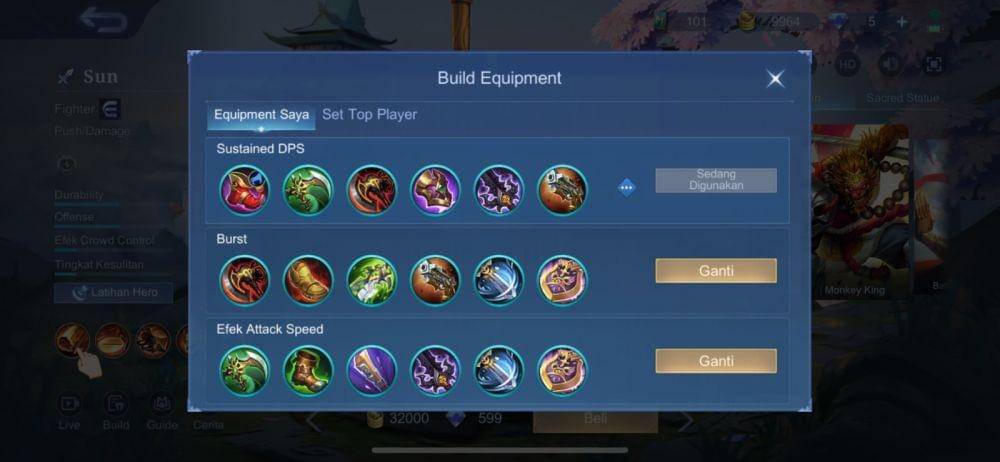 Screenshot Mobile Legends oleh Zihan Berliana (Dok. Moonton/Mobile Legends)